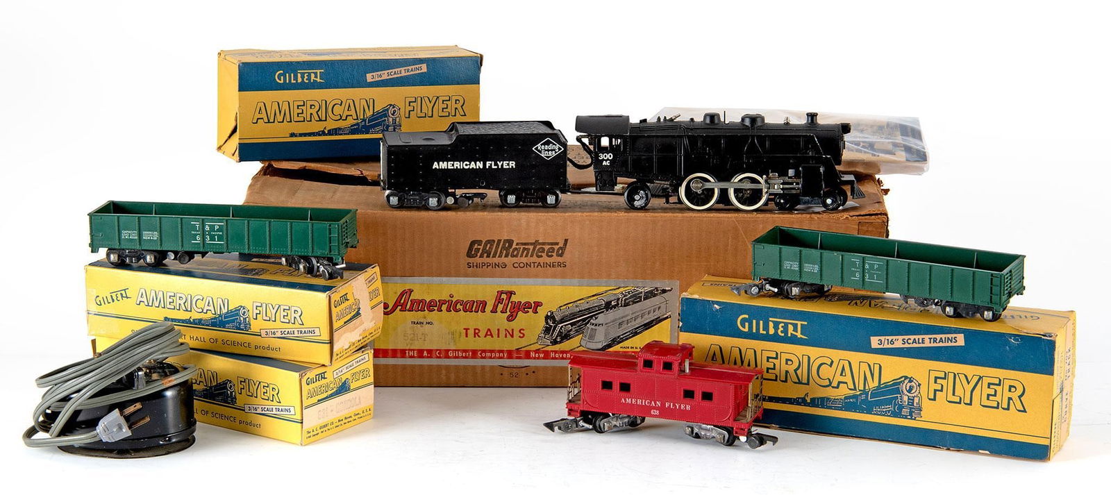 American Flyer 521-T Box Train Set (1 of 1)