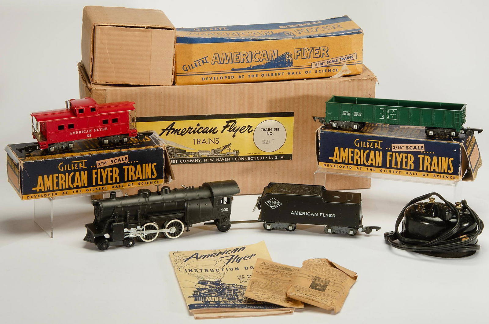 American Flyer 521-T Box Train Set (1 of 3)