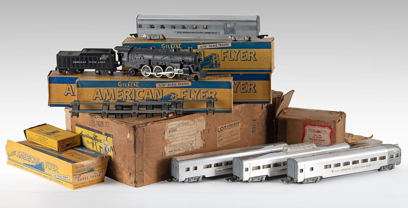 American Flyer 1199 Box Train Set (1 of 1)