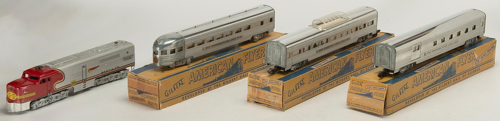 American Flyer Santa Fe Train Set (1 of 2)