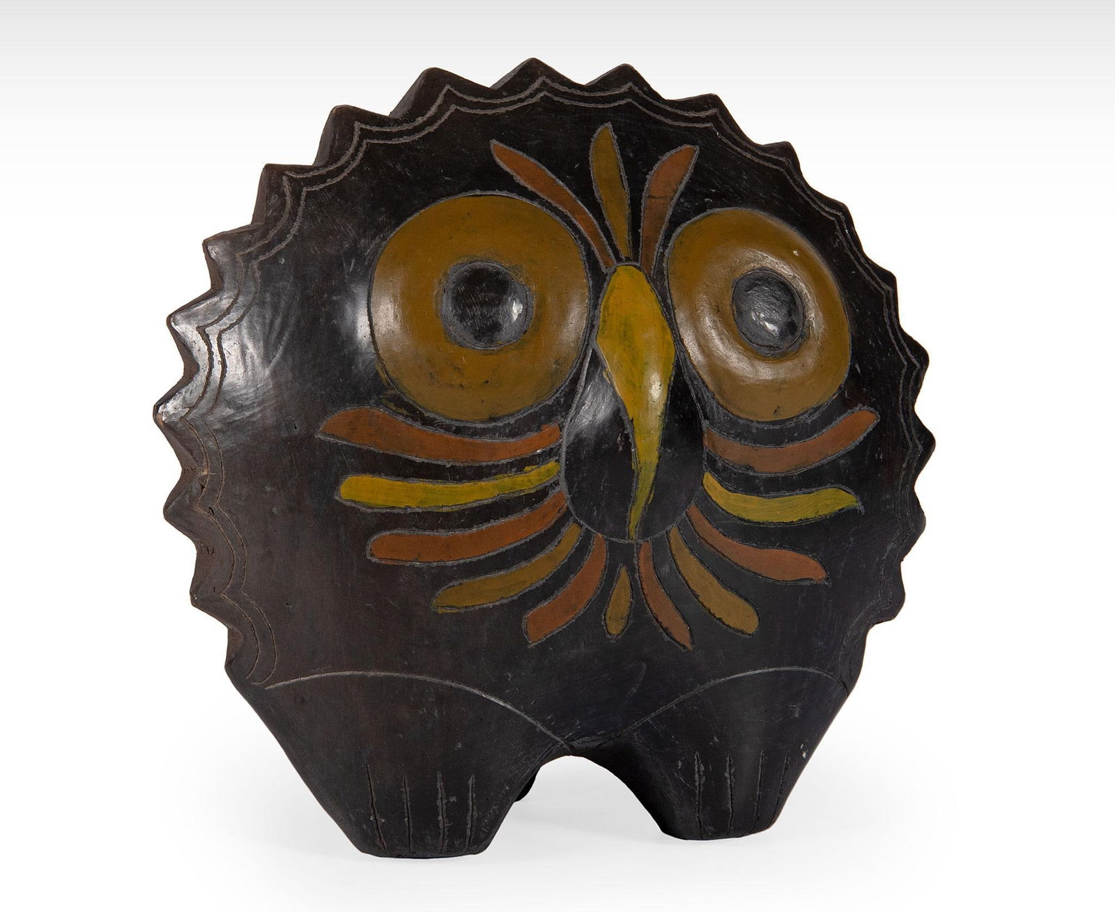 Southwest/ Mexican Inuit Pottery Owl (1 of 4)