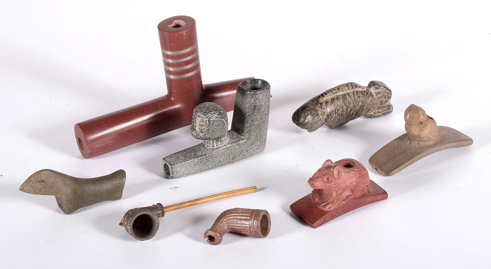 Contemporary Effigy Pipe Collection (1 of 2)