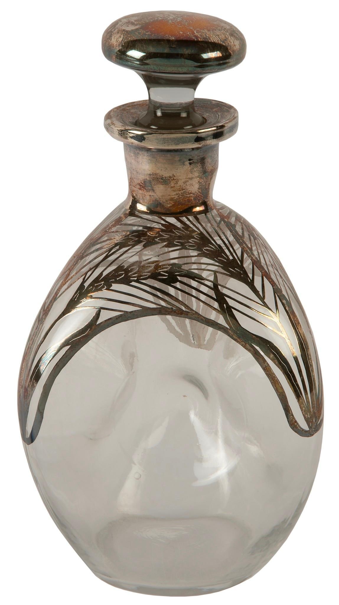 Silver Overlaid Decanter (1 of 4)