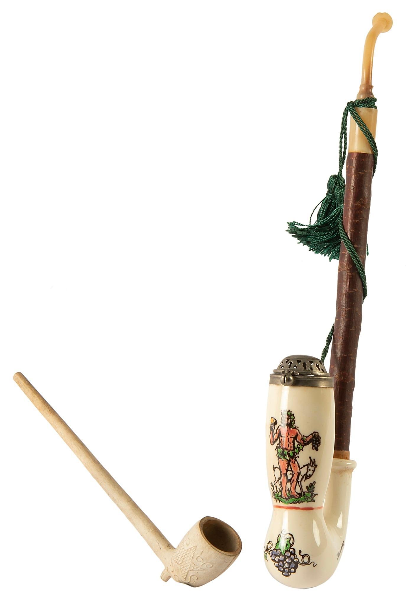 Lot of Two Smoking Tobacco Pipes (1 of 6)