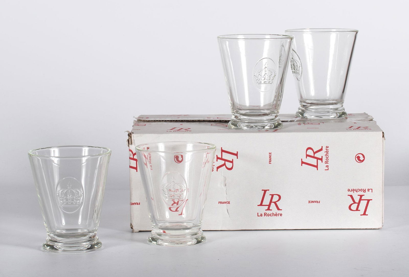 French La Rochere Glass Tumblers (1 of 2)