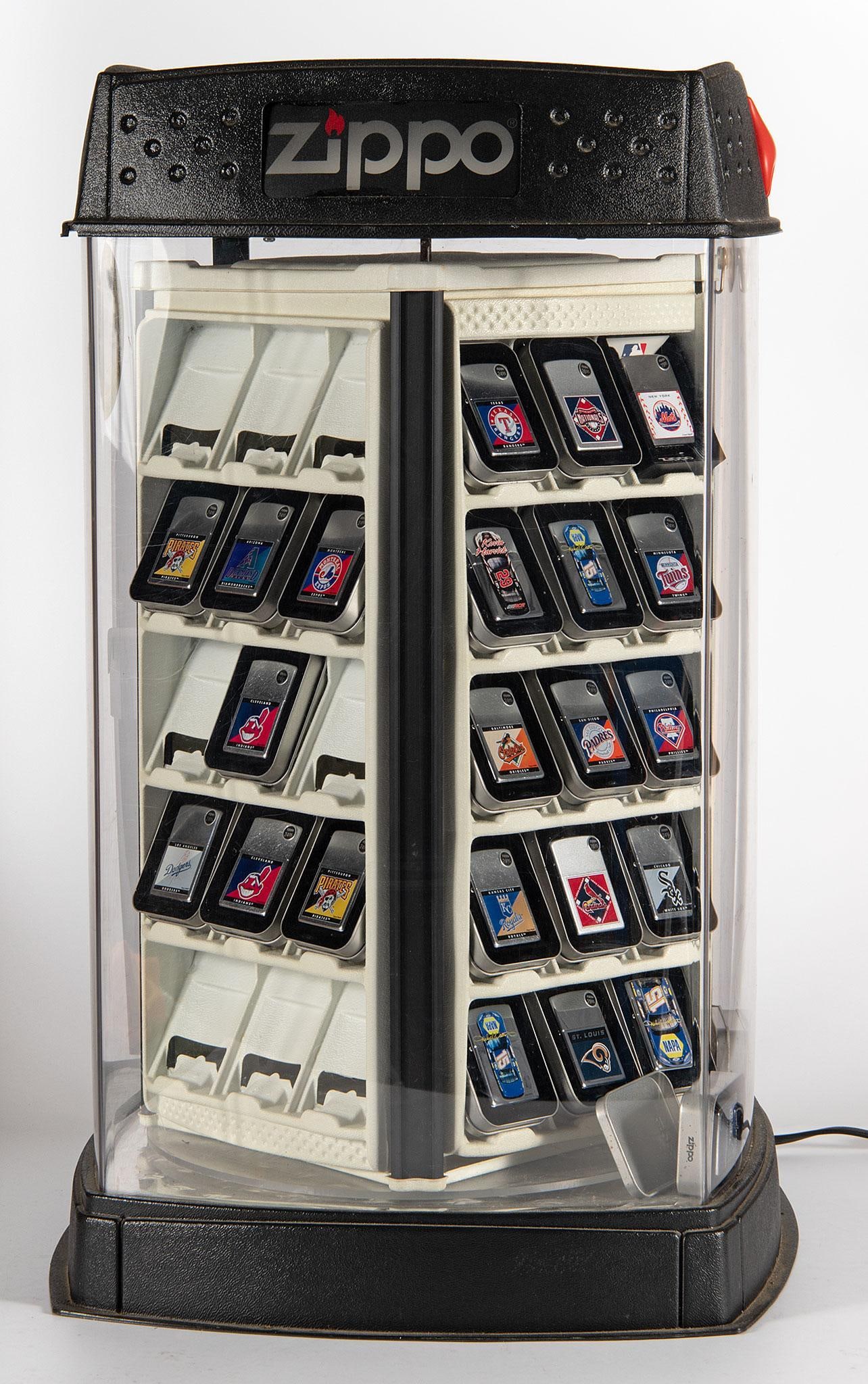 Vintage Zippo Rotating Display Case (1 of 2)