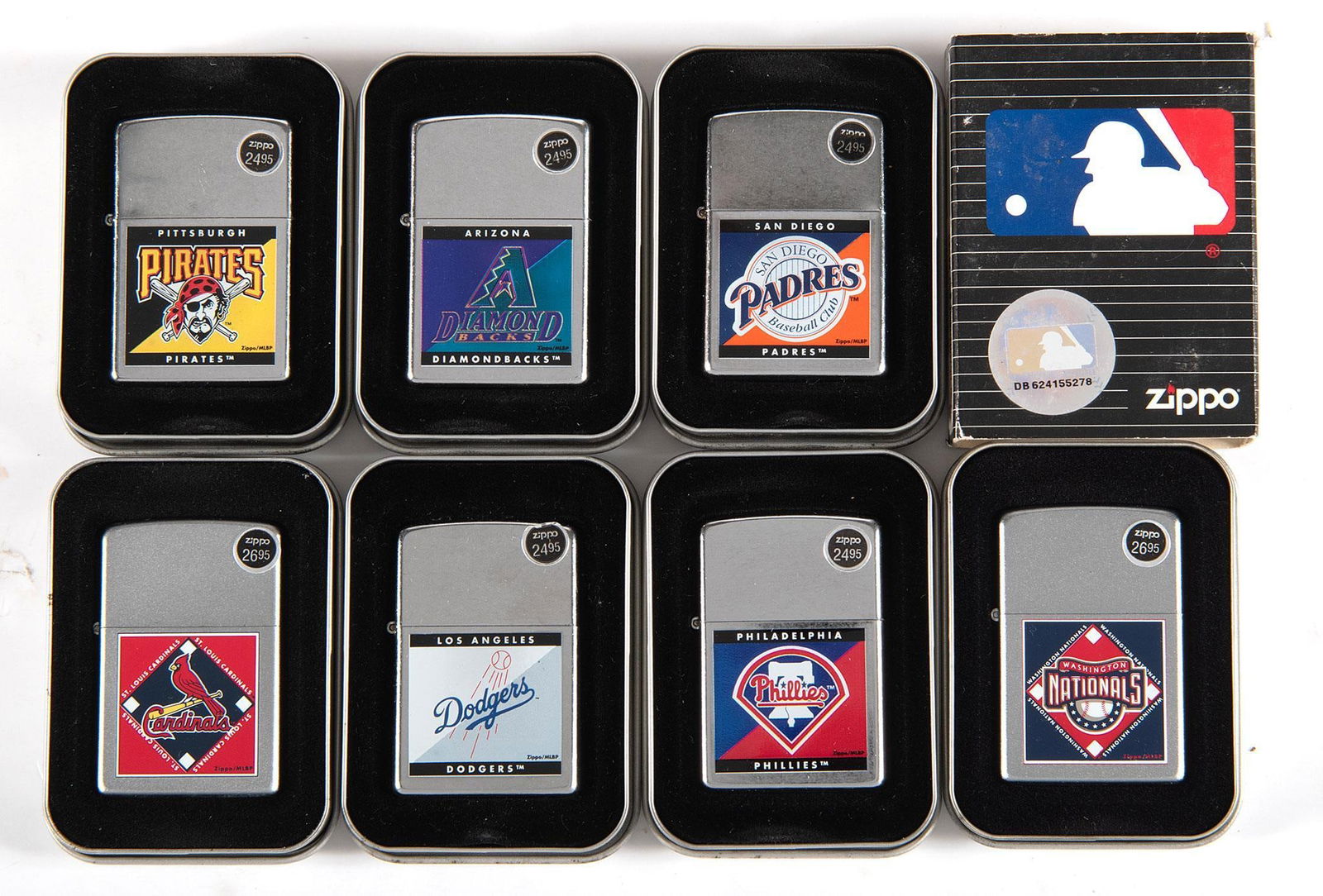 Major League Baseball Zippo Collection (1 of 1)