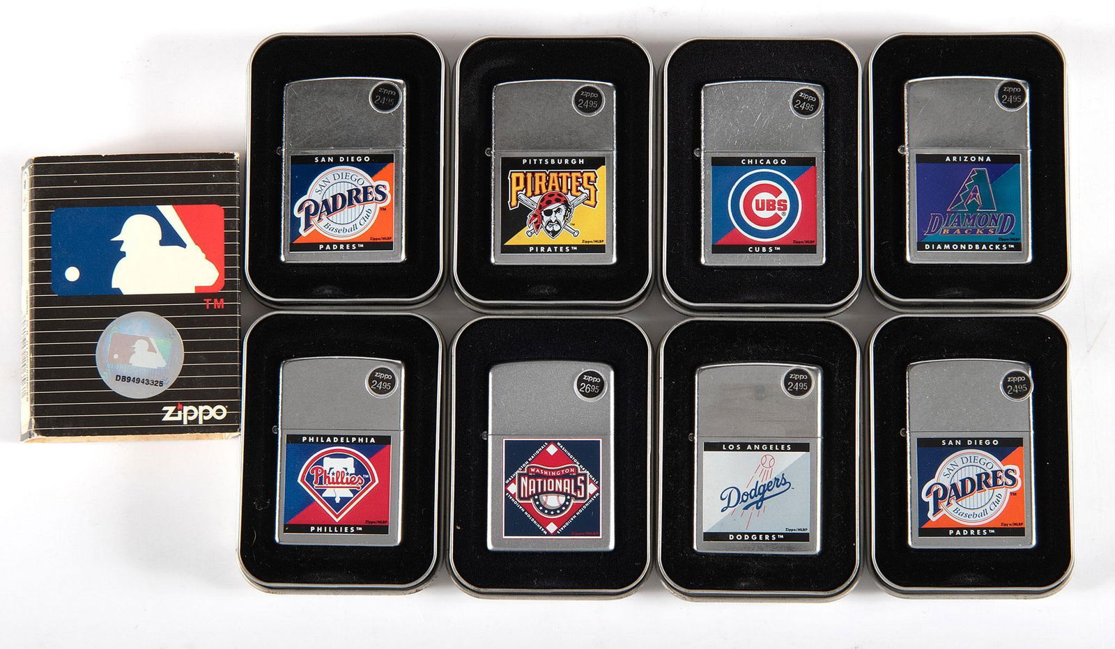 Major League Baseball Zippo Collection (1 of 1)