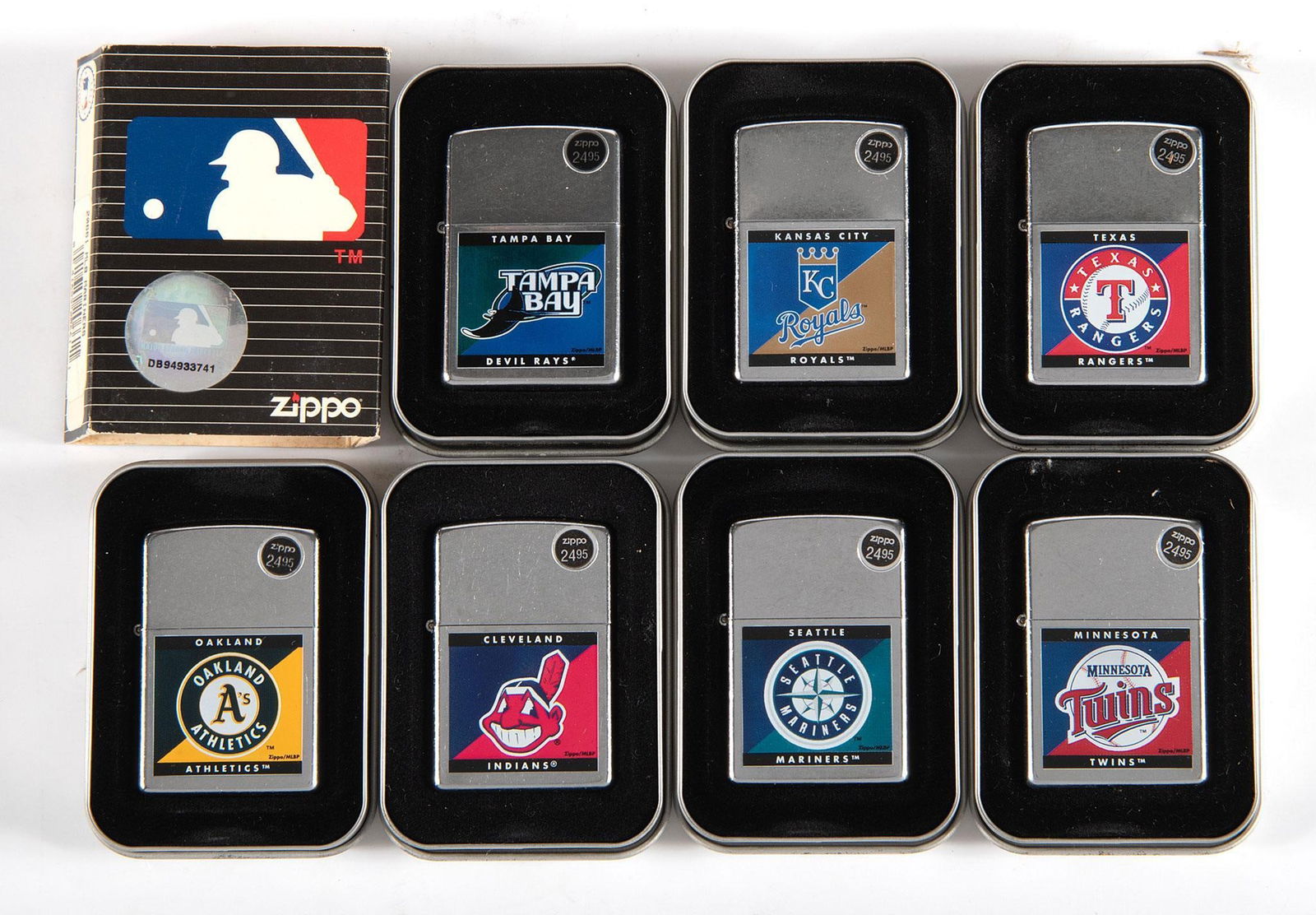 Major League Baseball Zippo Collection (1 of 1)
