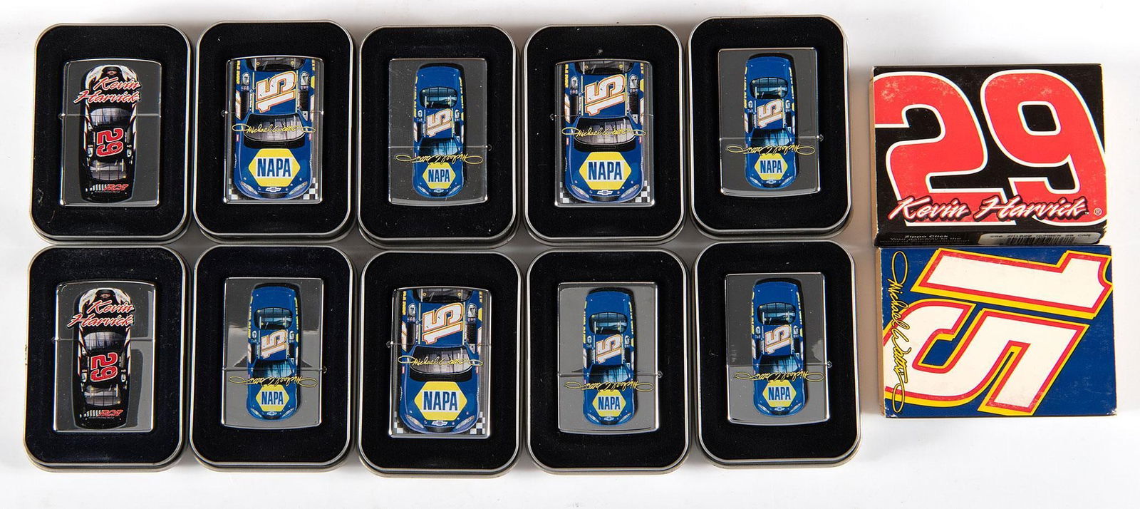 Vintage Motorsports Zippo Collection (1 of 1)