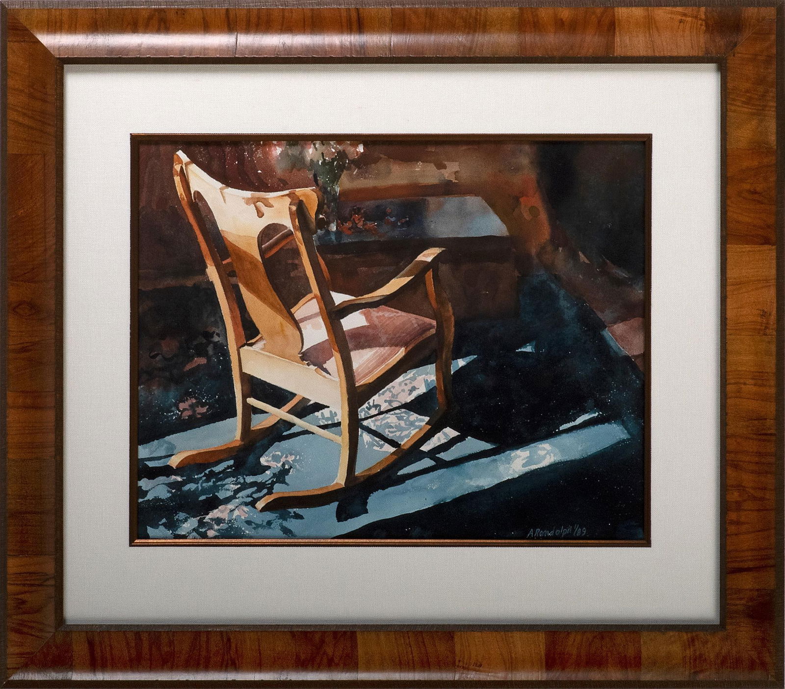 Interior Watercolor Scene by Andy Randolph (1 of 3)