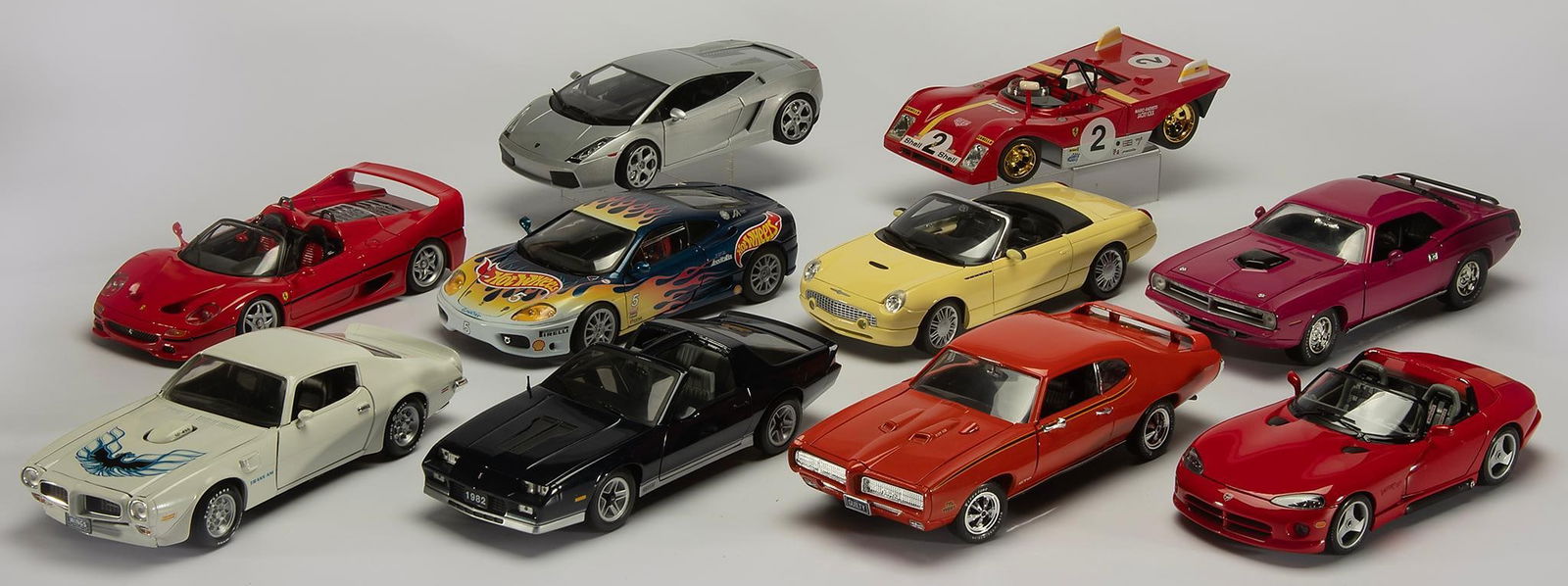 Die Cast Cars Vintage Muscle Cars Lot of 10 (1 of 2)