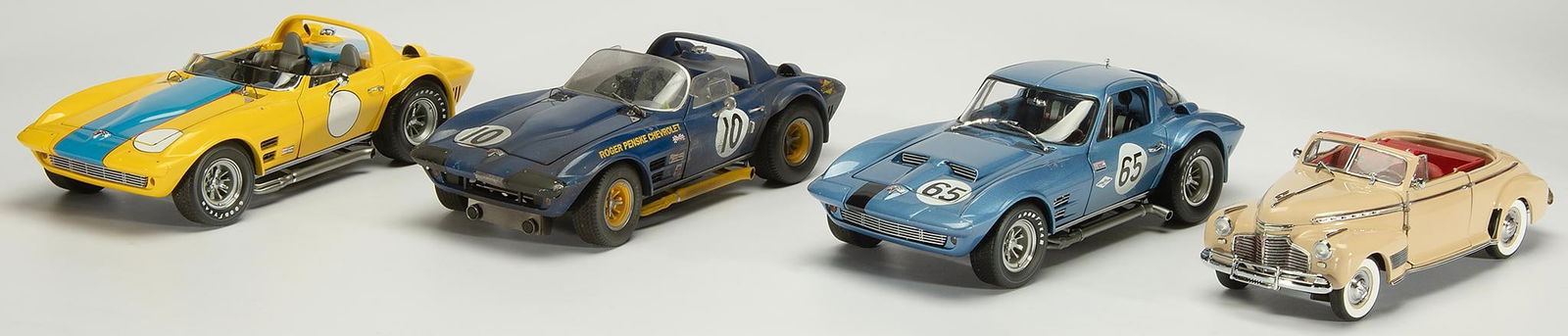 Three Racing Legends Die-Cast Cars (1 of 2)