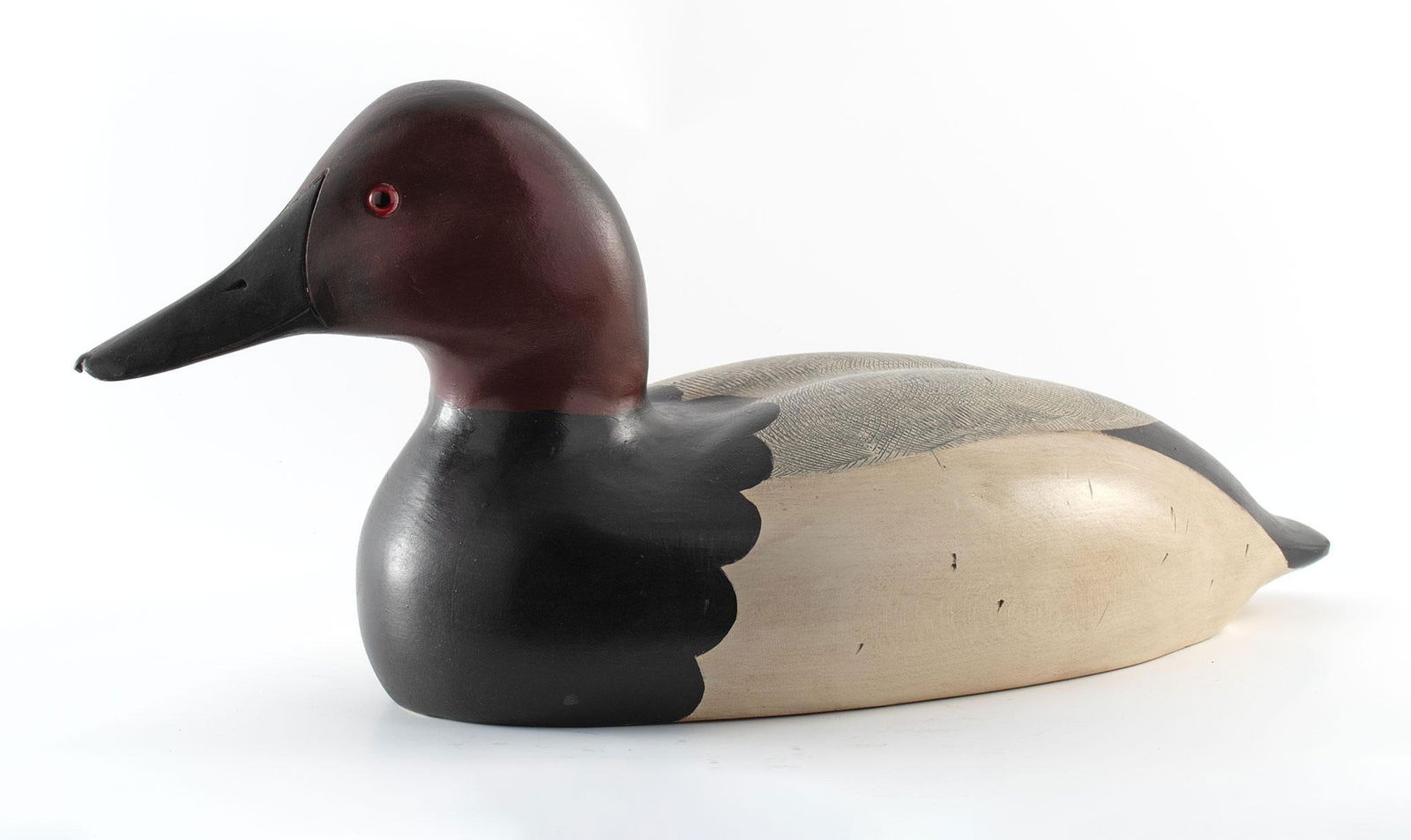 Vintage J.P. Selmants Canvasback Duck Decoy (1 of 3)