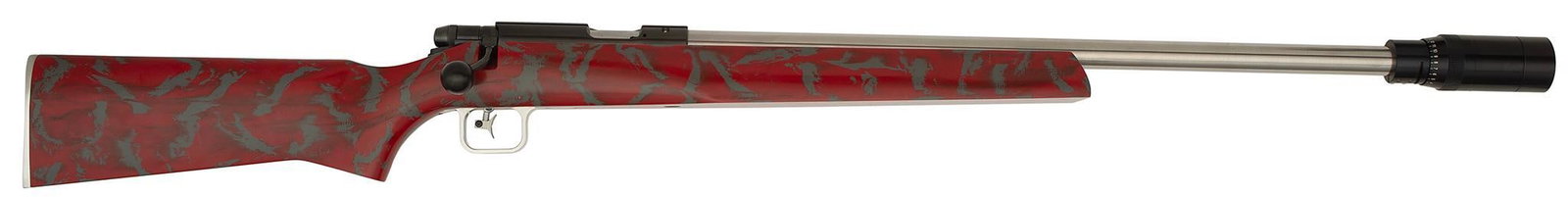 *Custom Bench Rest Anschutz Rifle in Custom Hardshell Case: .22 long rifle caliber, 28" custom barrel length including the barrel tuner, S/N 3175454. Top of the frame marked "Anschutz". Left side of the frame with serial number next to "Anschutz Ulm Germany". 