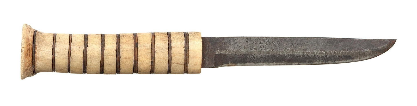 Bone Handled Small Fighting Knife