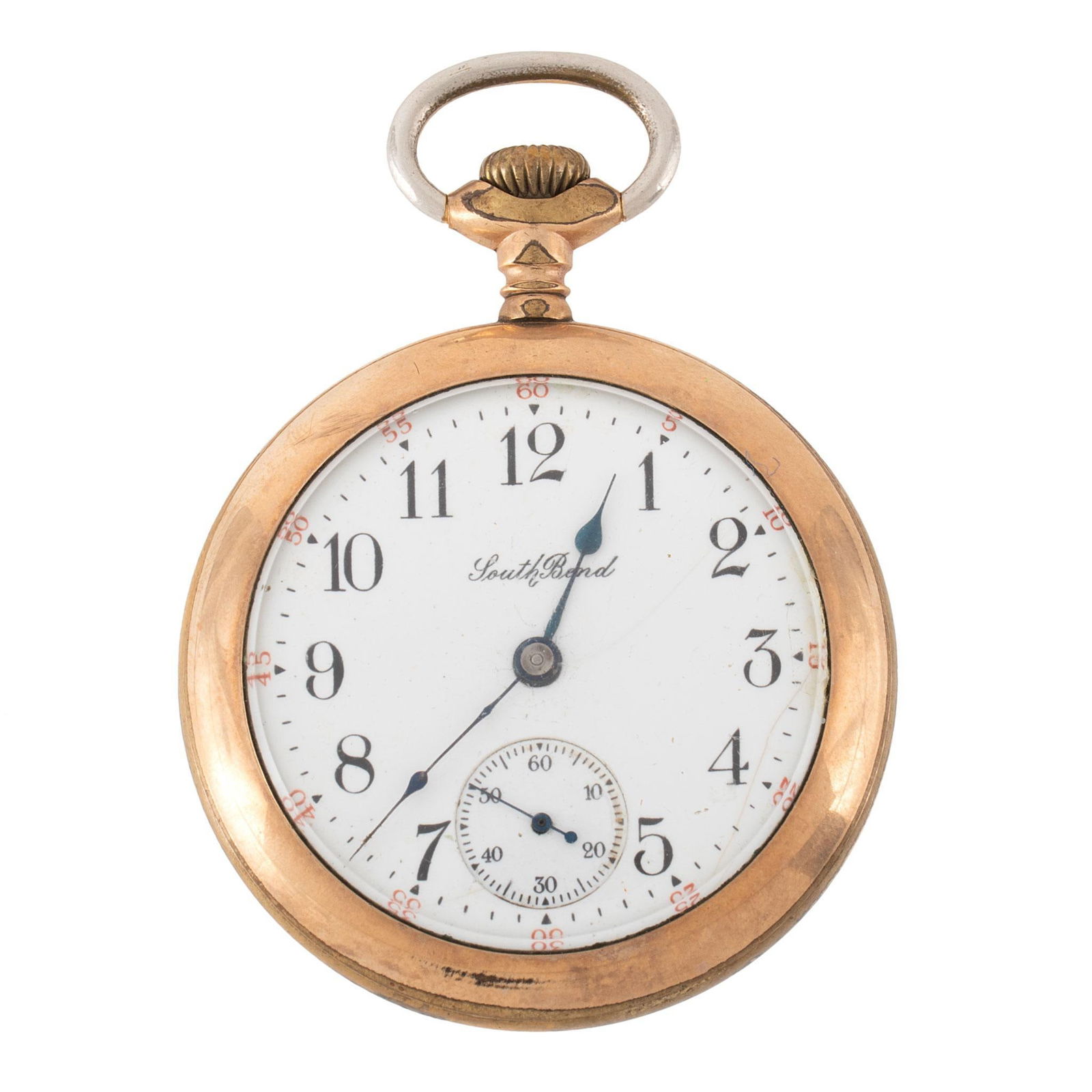 South Bend Gold Filled Open Face Pocket Watch (1 of 4)