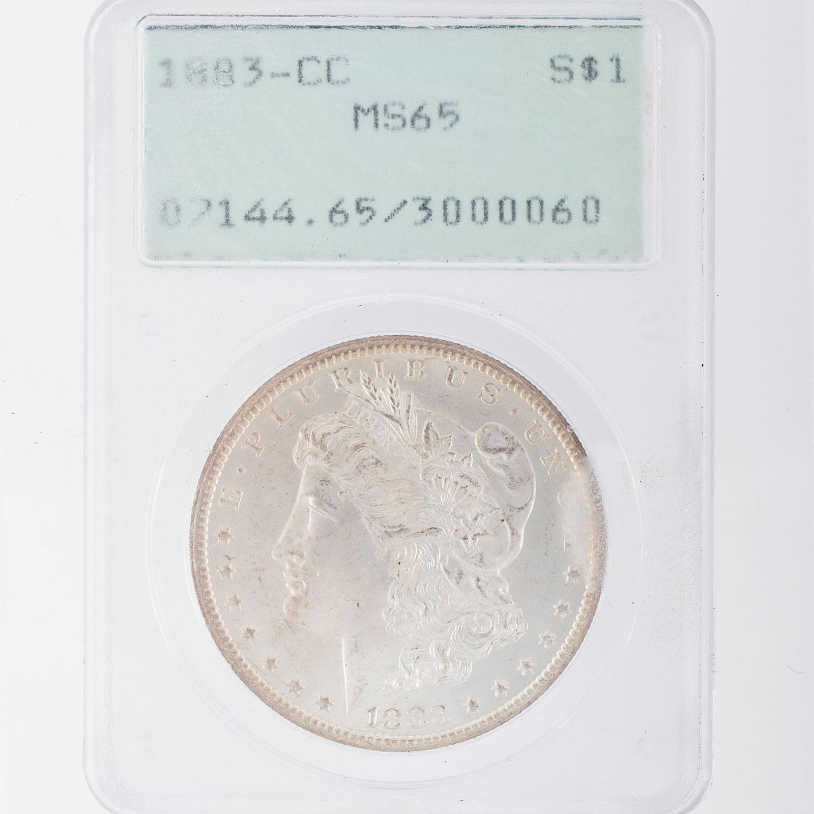 United States 1883 Silver Morgan Dollar Coin (1 of 2)