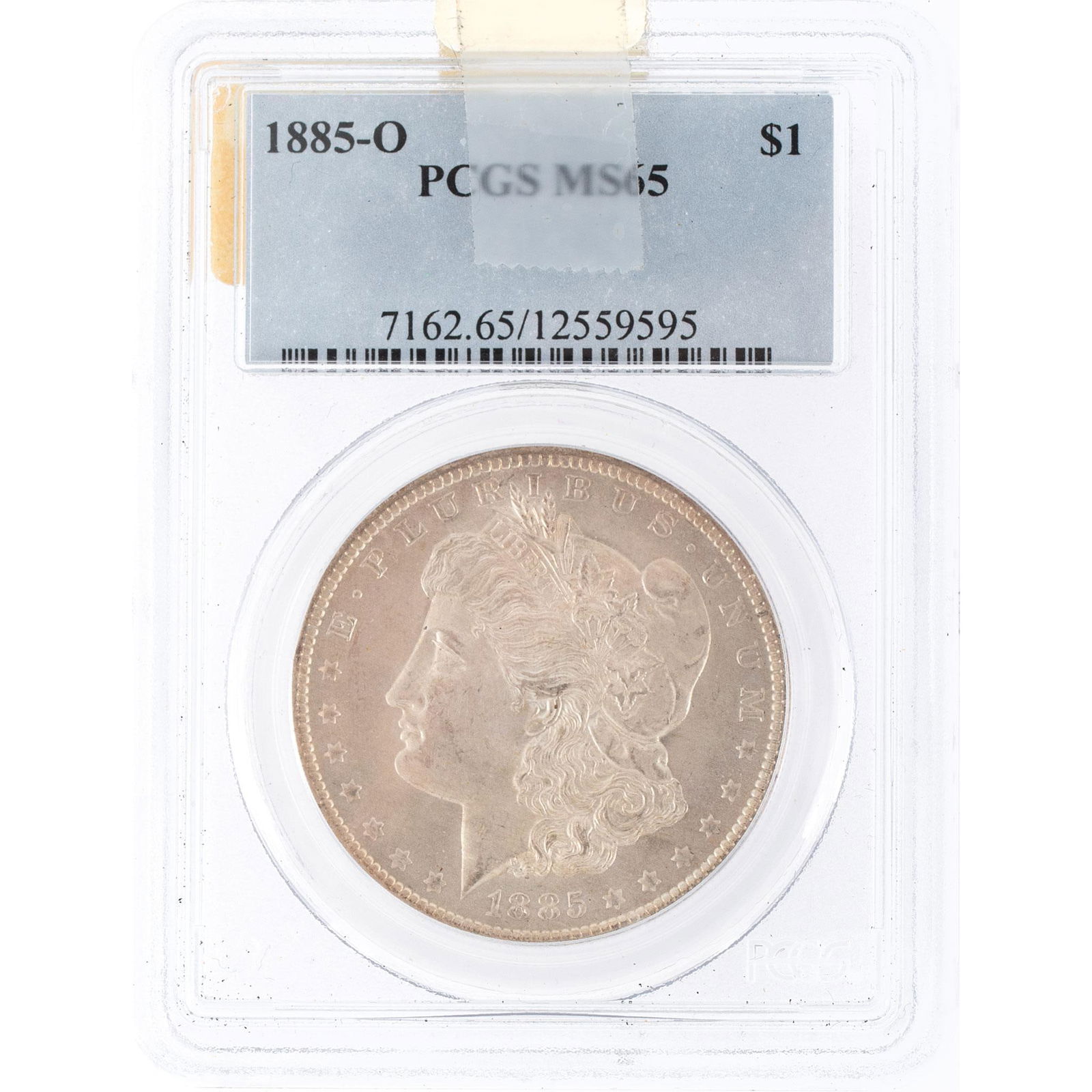 United States 1885-O Silver Morgan Dollar Coin (1 of 2)