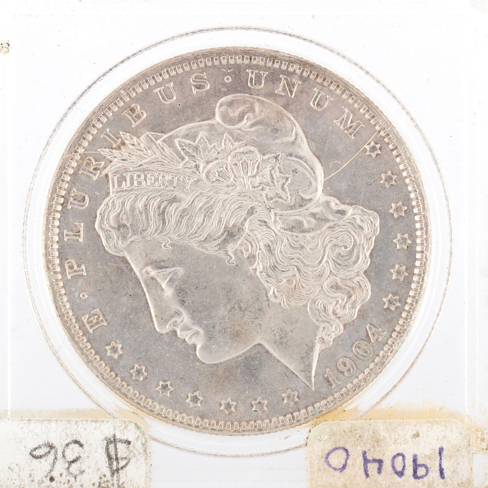 United States 1904 Silver Morgan Dollar Coin (1 of 2)