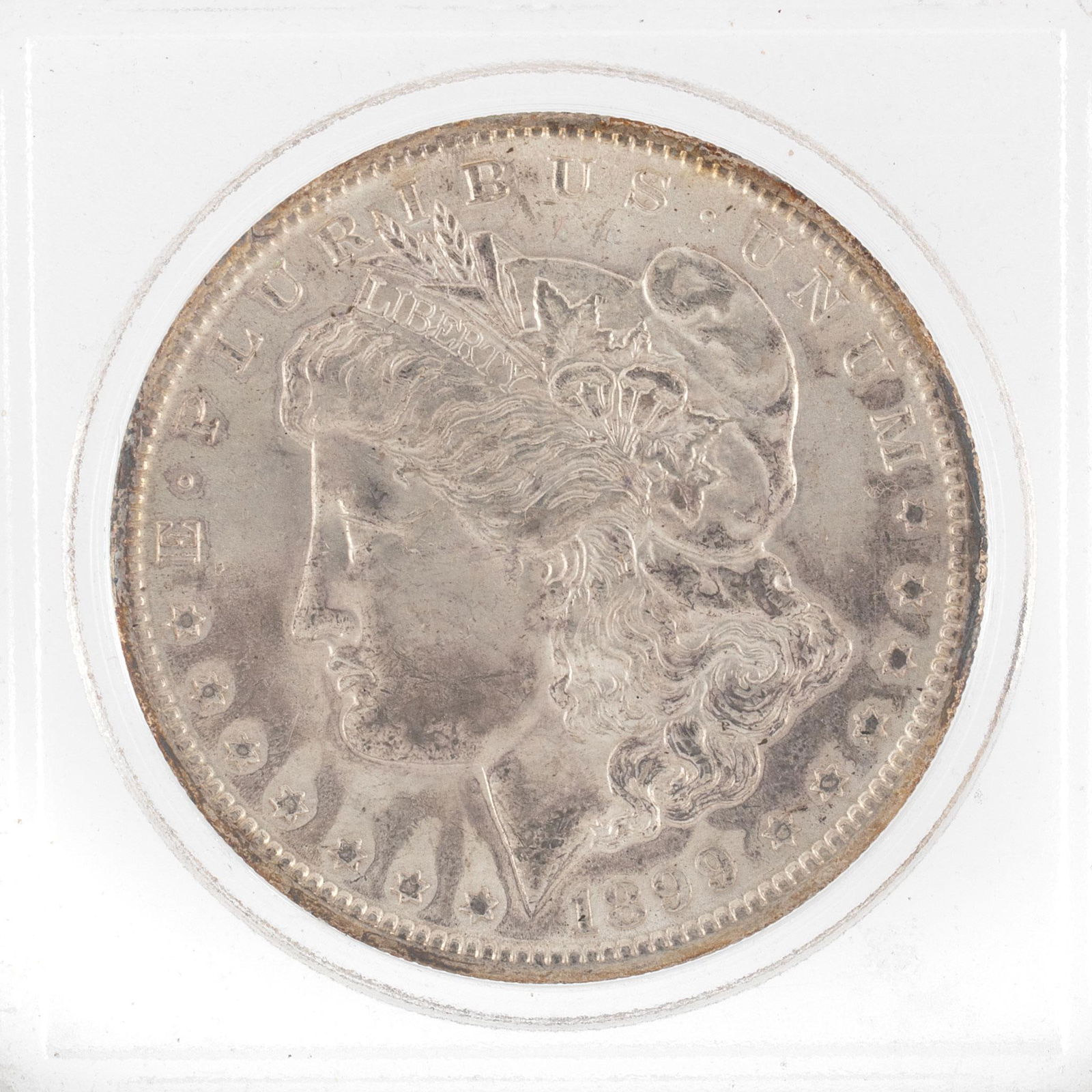 1899 United States Silver Morgan Dollar Coin (1 of 2)