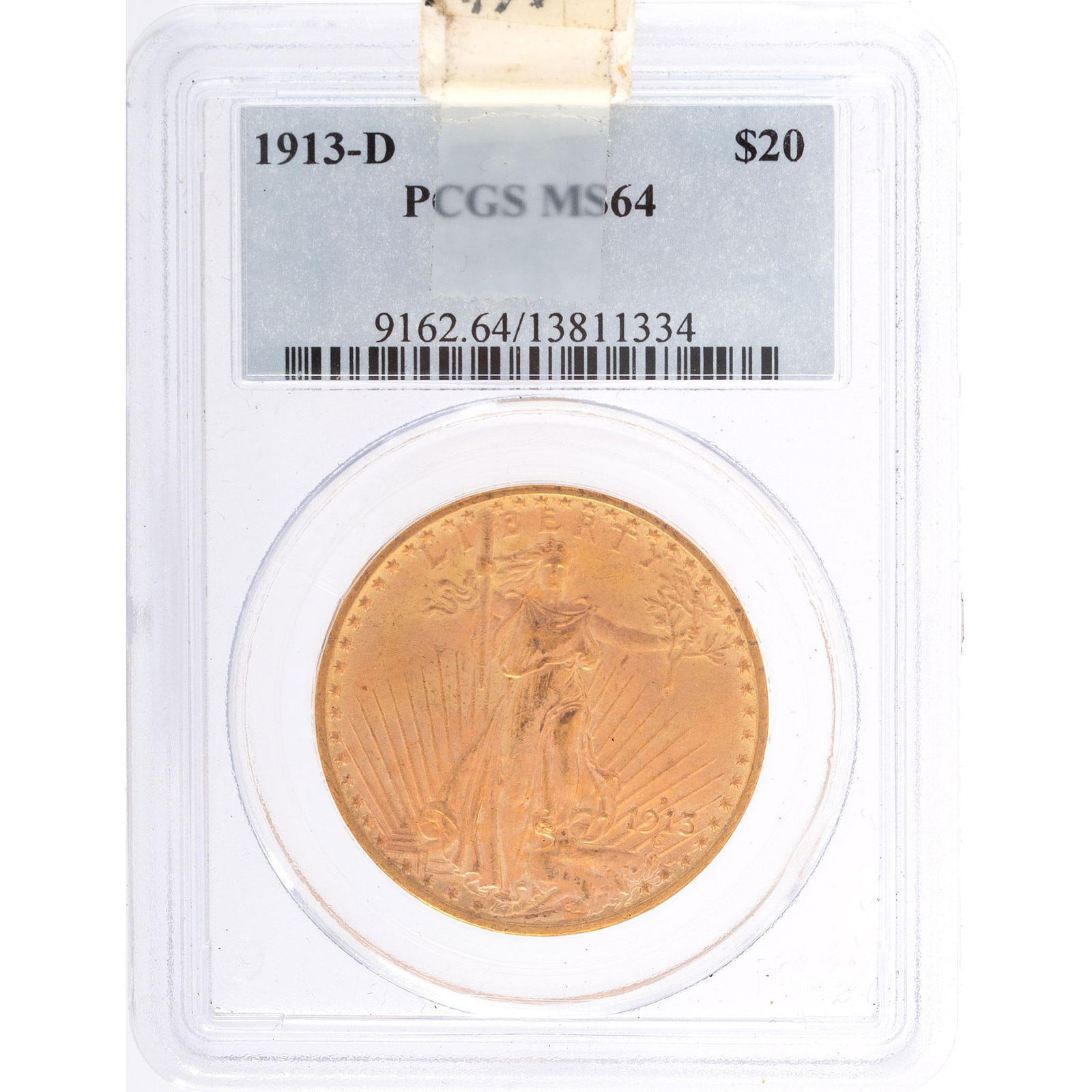 United States 1913-D Saint Gaudens Gold Coin (1 of 2)