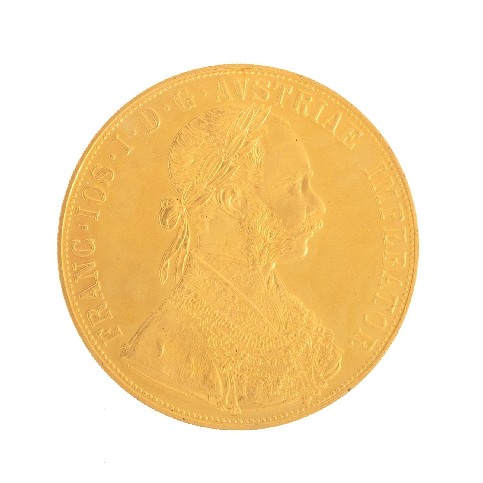 Austrian 4 Ducet Gold Coin (1 of 2)