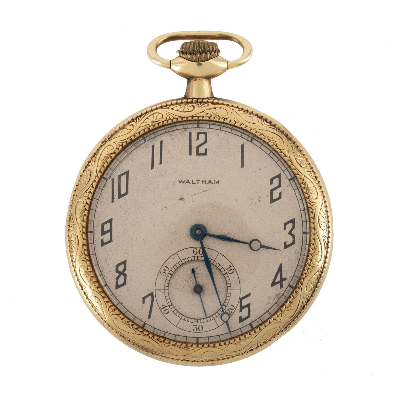 Waltham 14K Gold Pocket Watch (1 of 4)