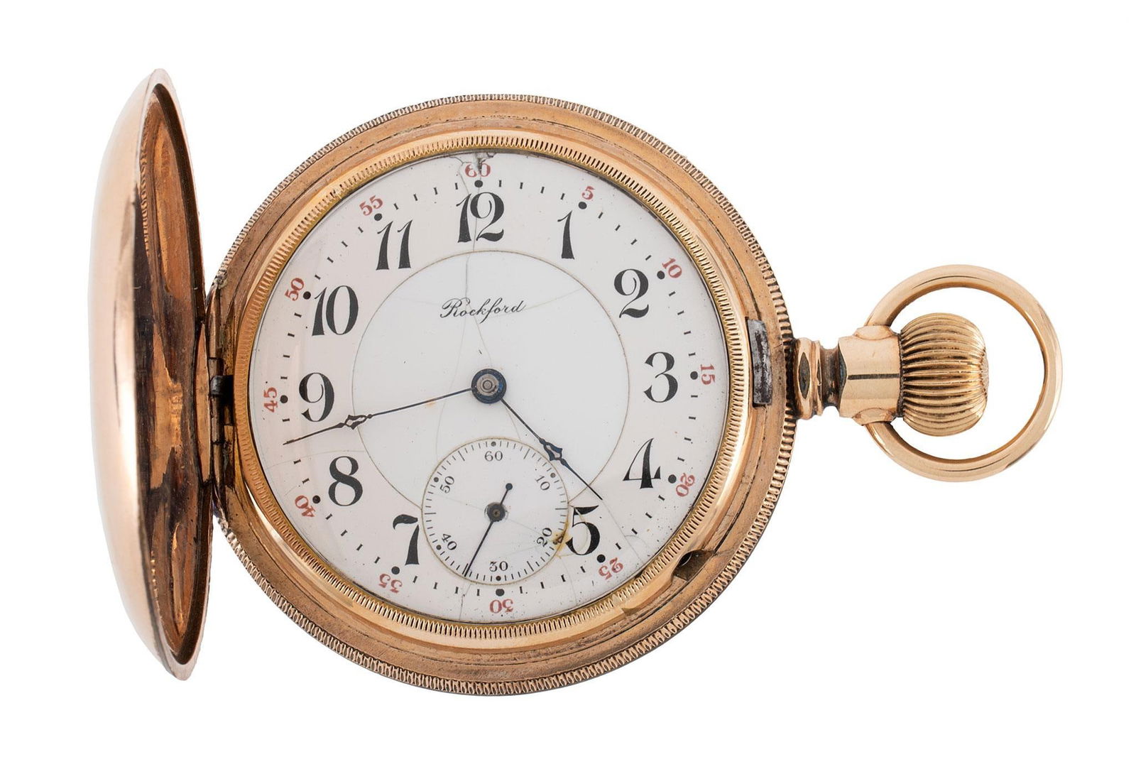 Rockford Watch Co. Gold Filled Pocket Watch (1 of 4)