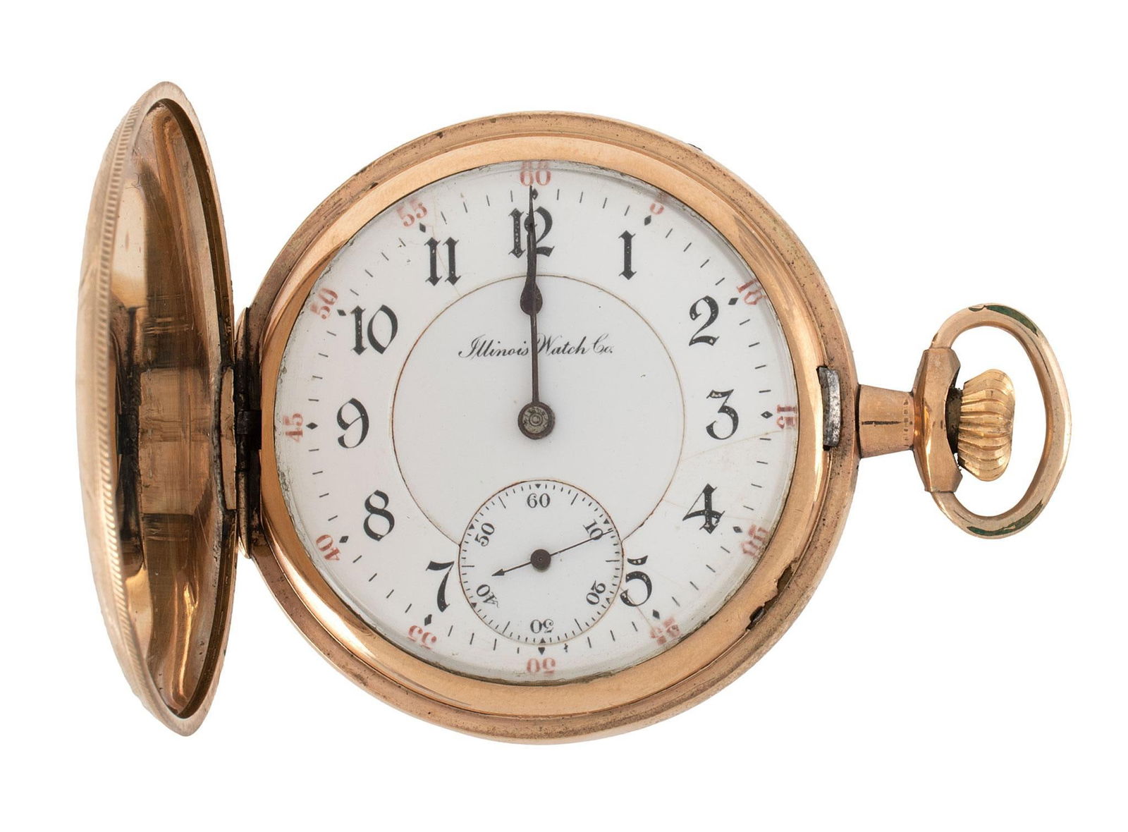 Illinois Watch Co. Pocket Watch (1 of 4)