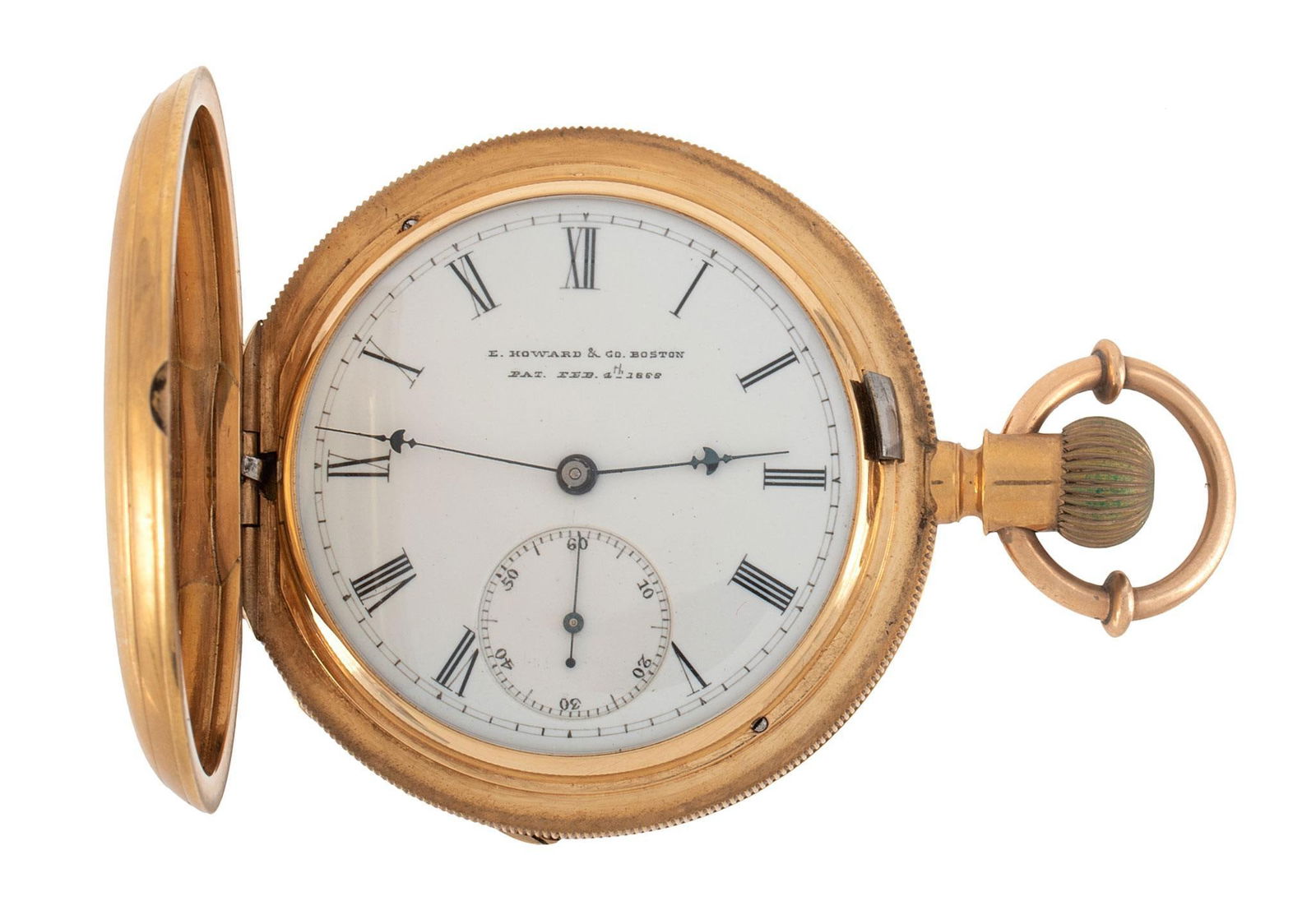 E. Howard and Co. 18K Gold Pocket Watch (1 of 4)