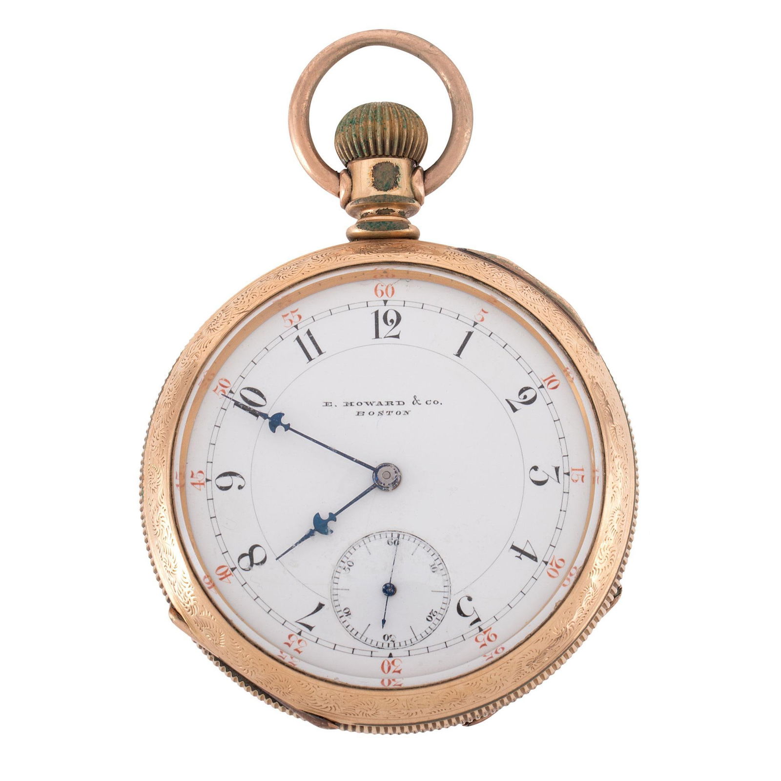 E. Howard and Co. of Boston Gold Filled Pocket Watch (1 of 4)