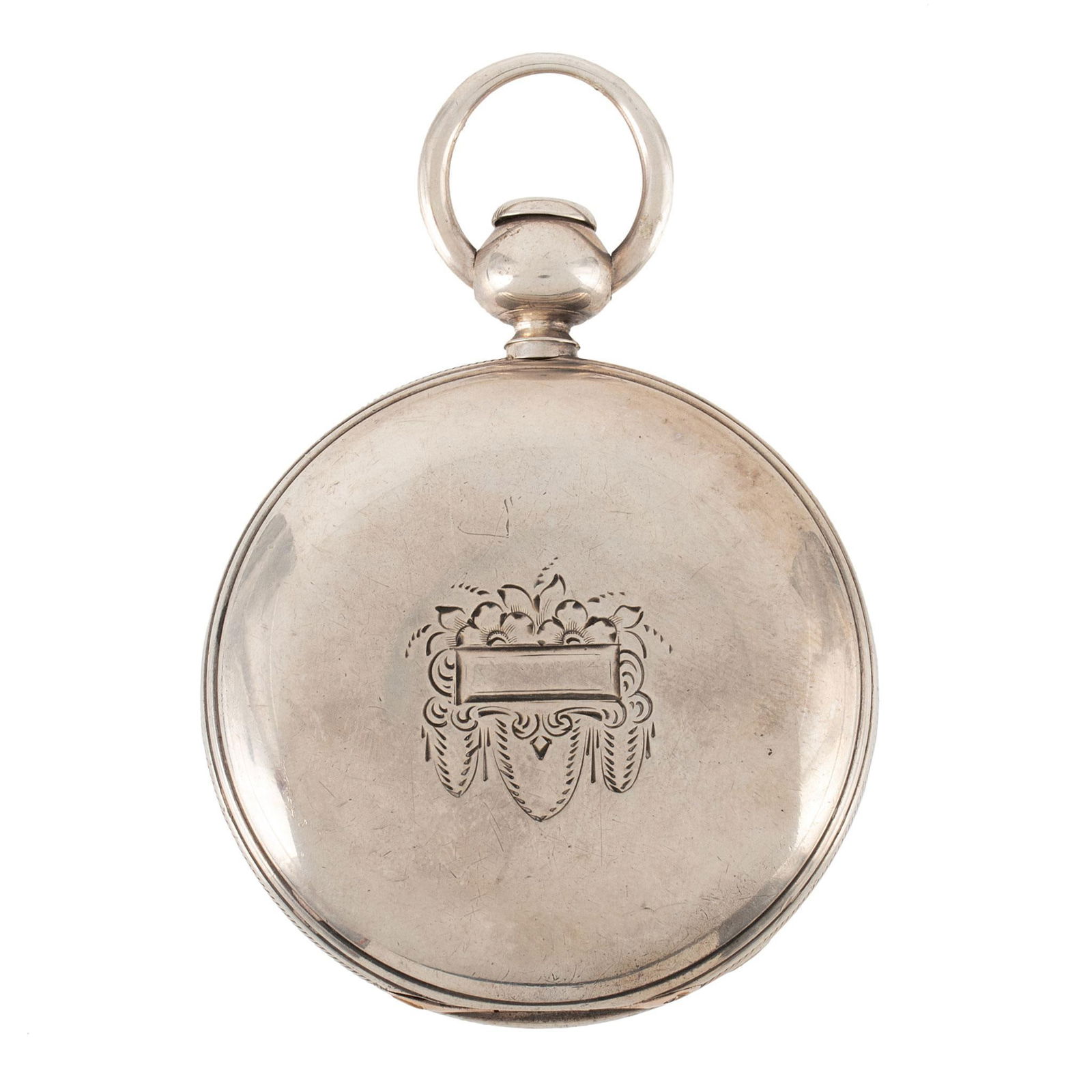 E. Howard Coin Silver Pocket Watch - 2