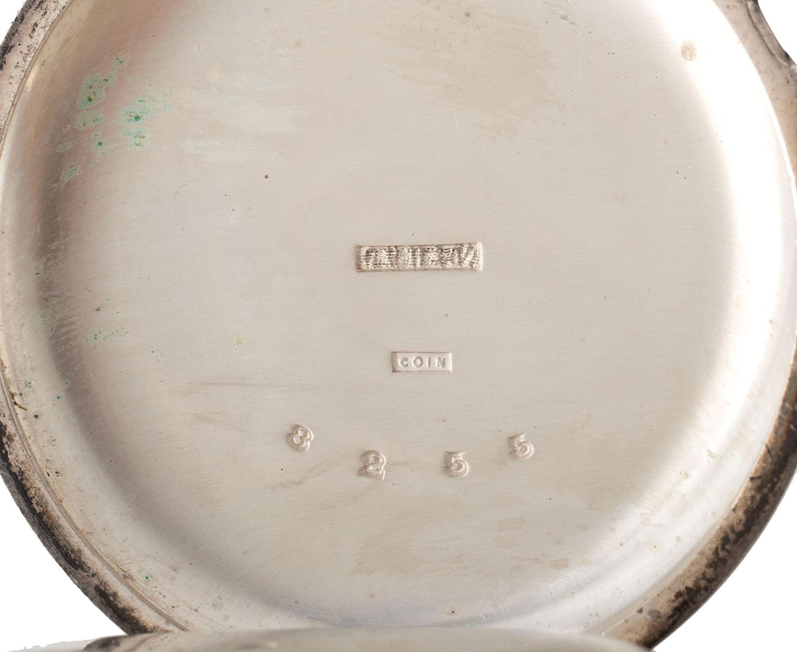 E. Howard Coin Silver Pocket Watch - 4