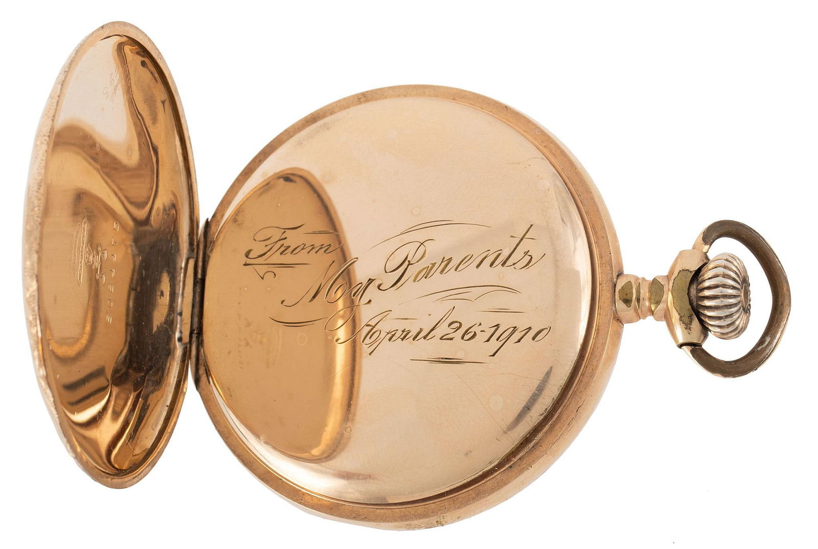 Elgin Gold Filled Pocket Watch - 3