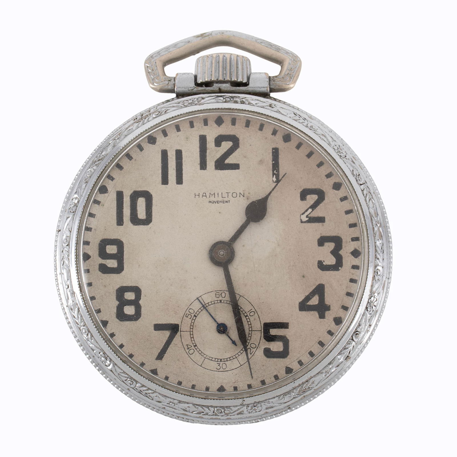 Hamilton Watch Co. Open Face Pocket Watch (1 of 4)