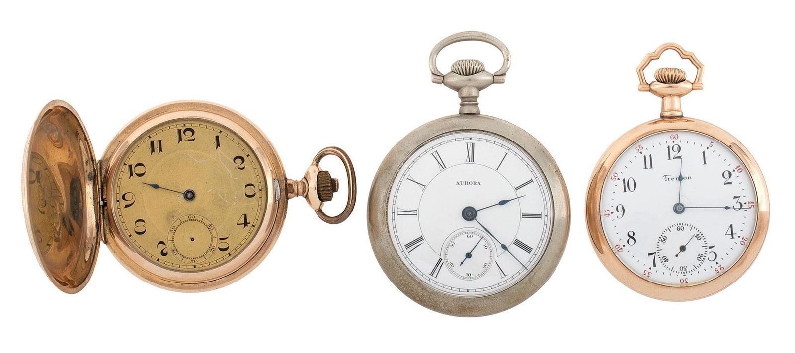 A Grouping of Three Pocket Watches (1 of 3)