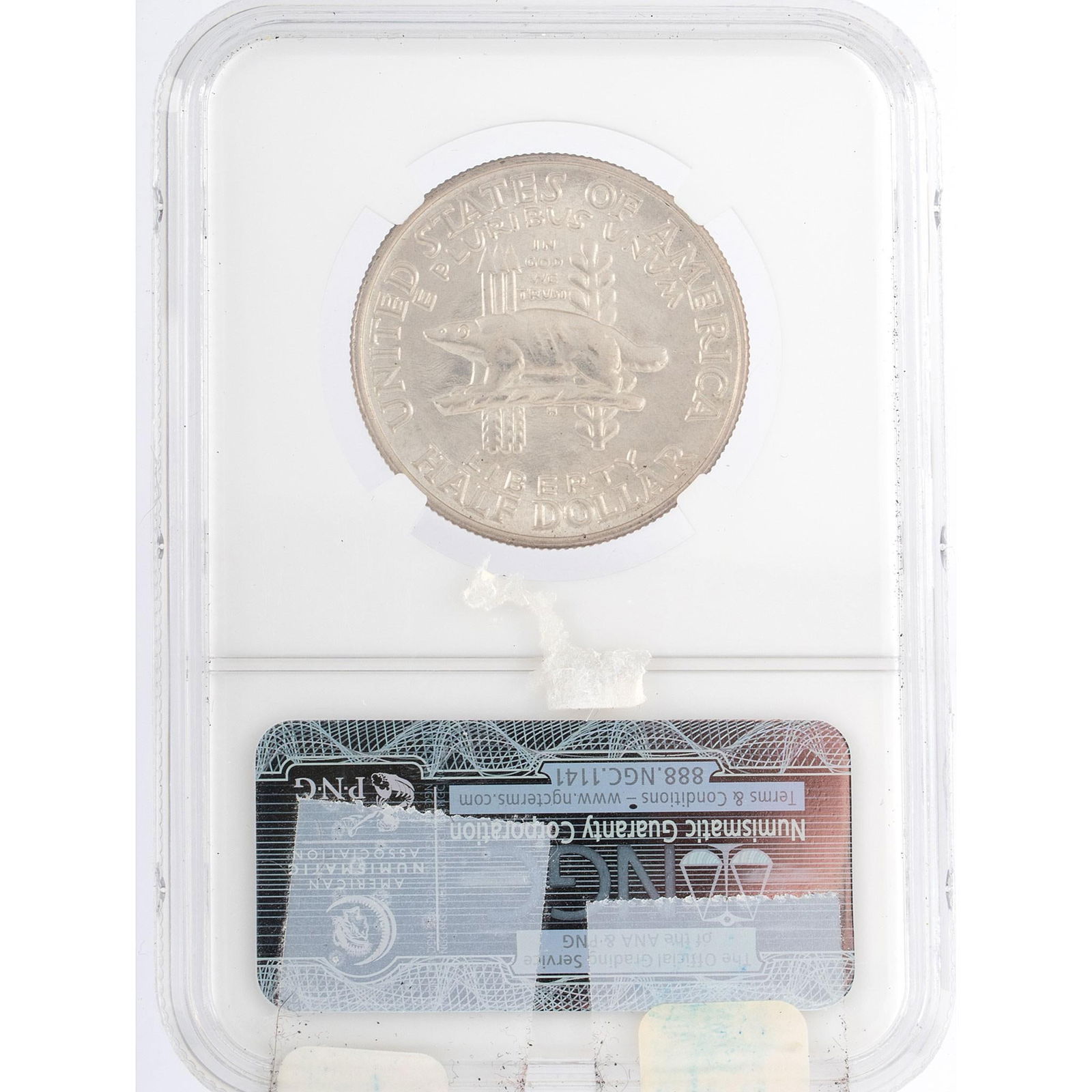 United States 1936 Wisconsin Silver Commemorative Half Dollar Coin (1 of 2)