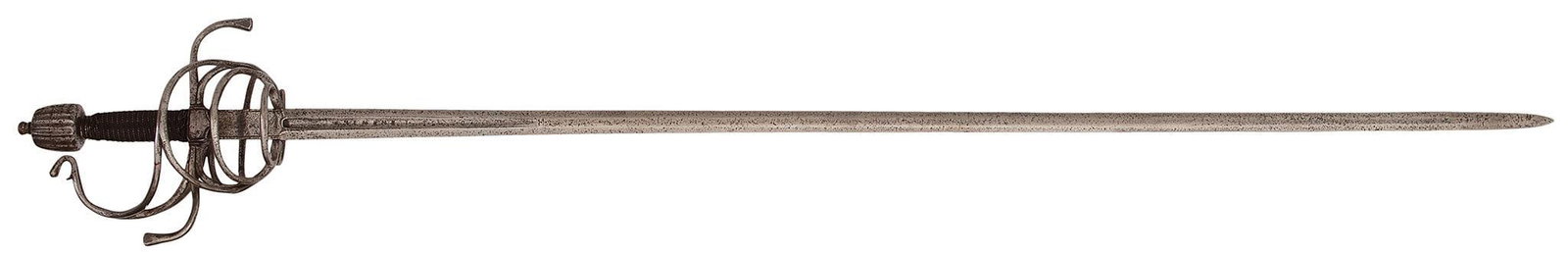 A Classic Elegant Early 17th Century Continental Swept Hilt Rapier (1 of 6)