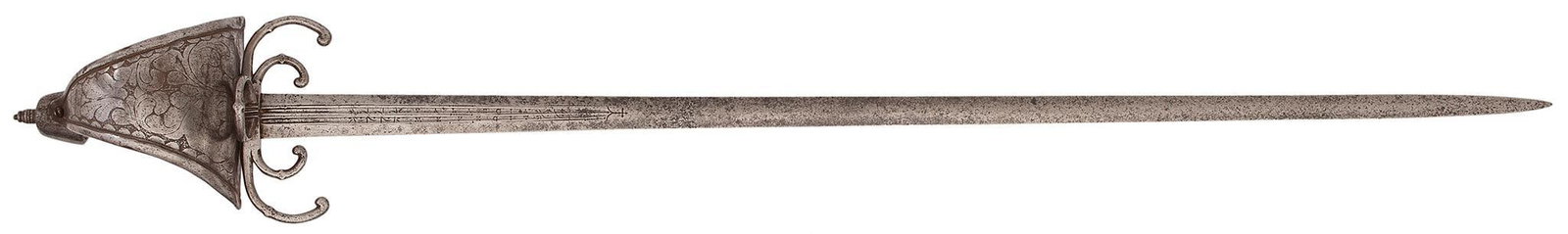 A Classic Mid 17th Century Italian "Crab Claw" Rapier (1 of 6)
