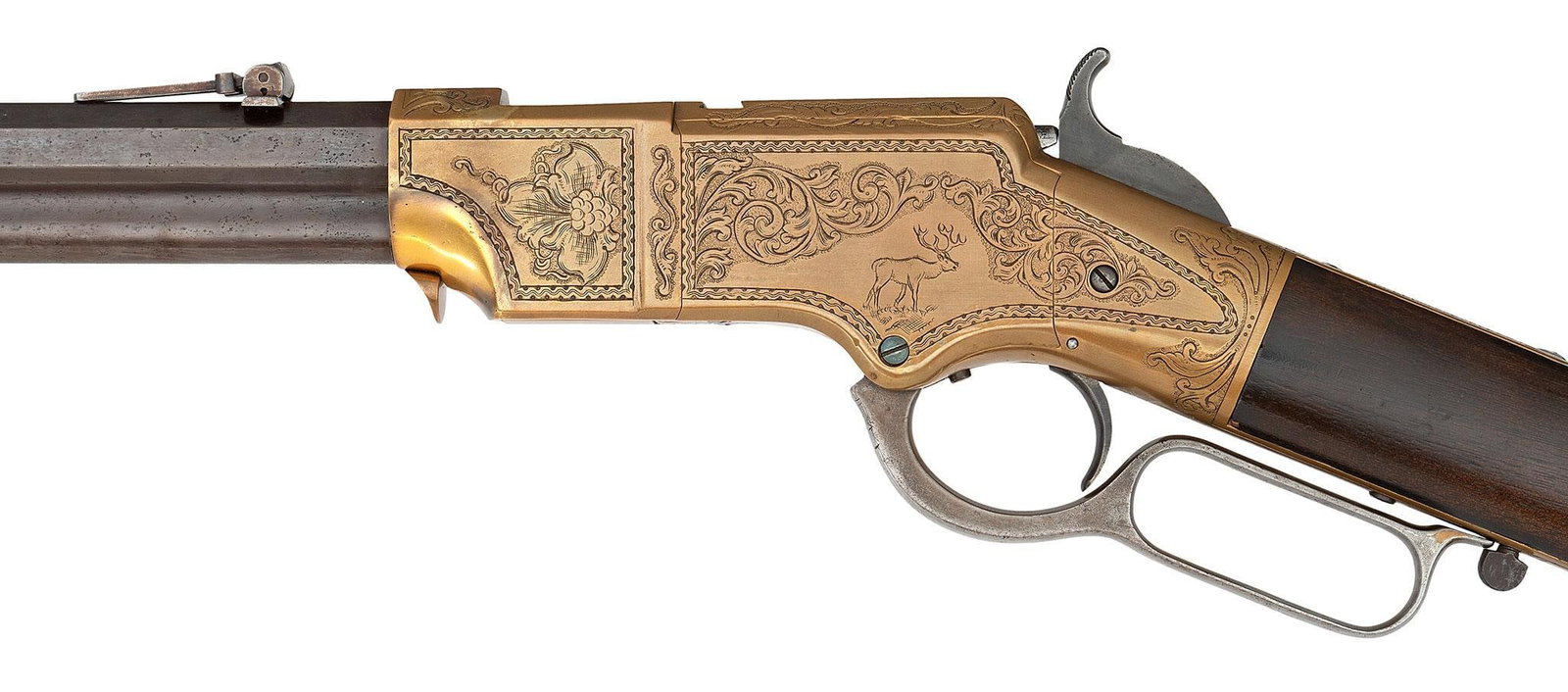 Engraved Henry Rifle - 4