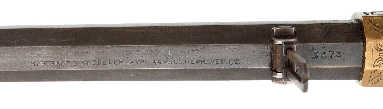 Engraved Henry Rifle - 7