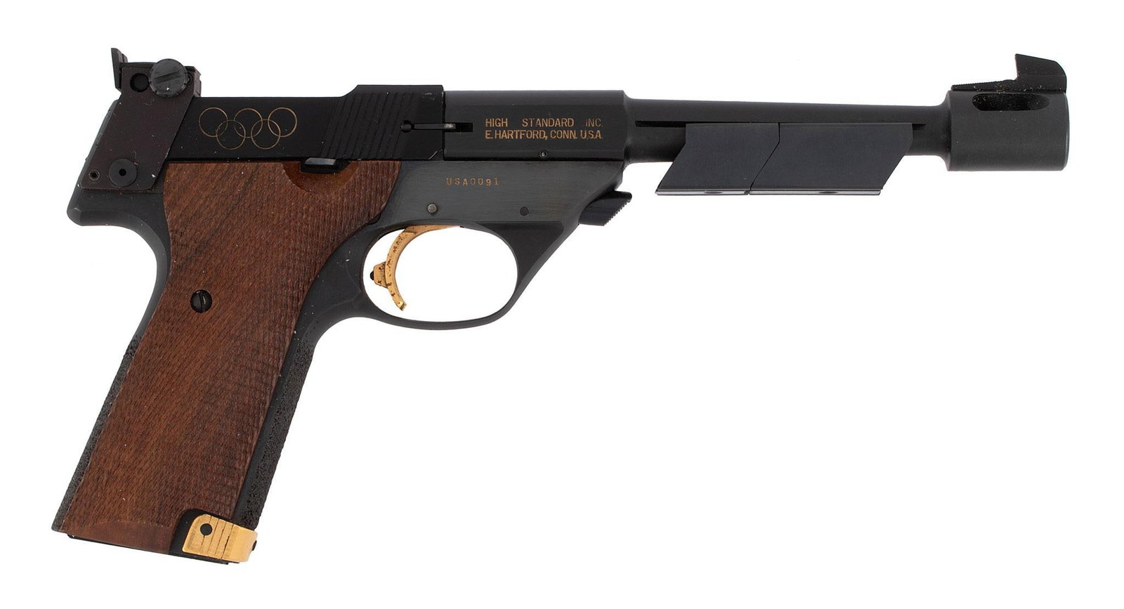 **Hi-Standard Olympic Target Pistol (1 of 5)