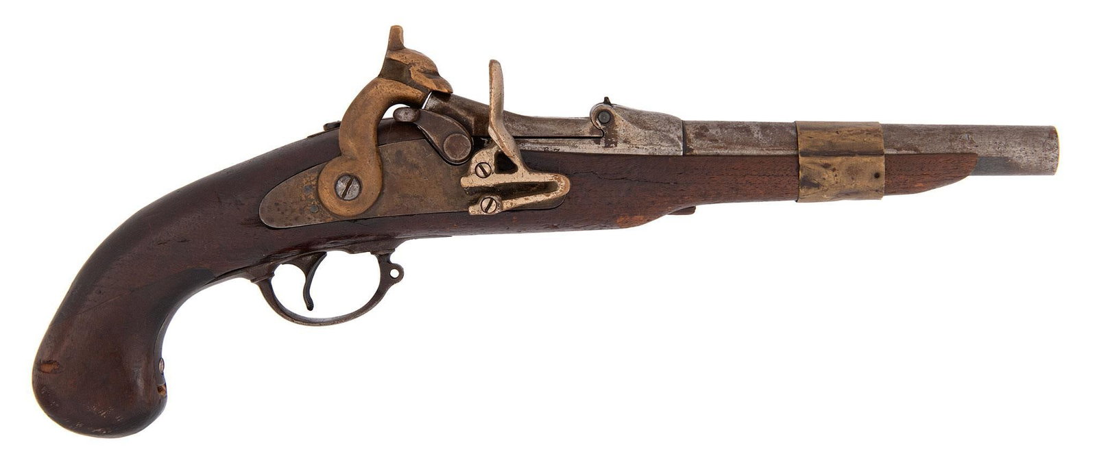 Hollywood Prop Of A Trapdoor Pistol Made To Look Like Flintlock Pistol (1 of 5)