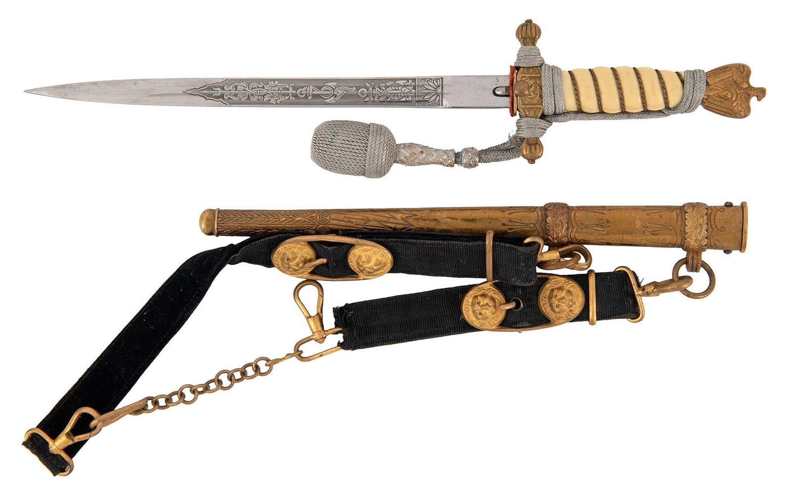 Second Model Naval Officers Dagger - 2