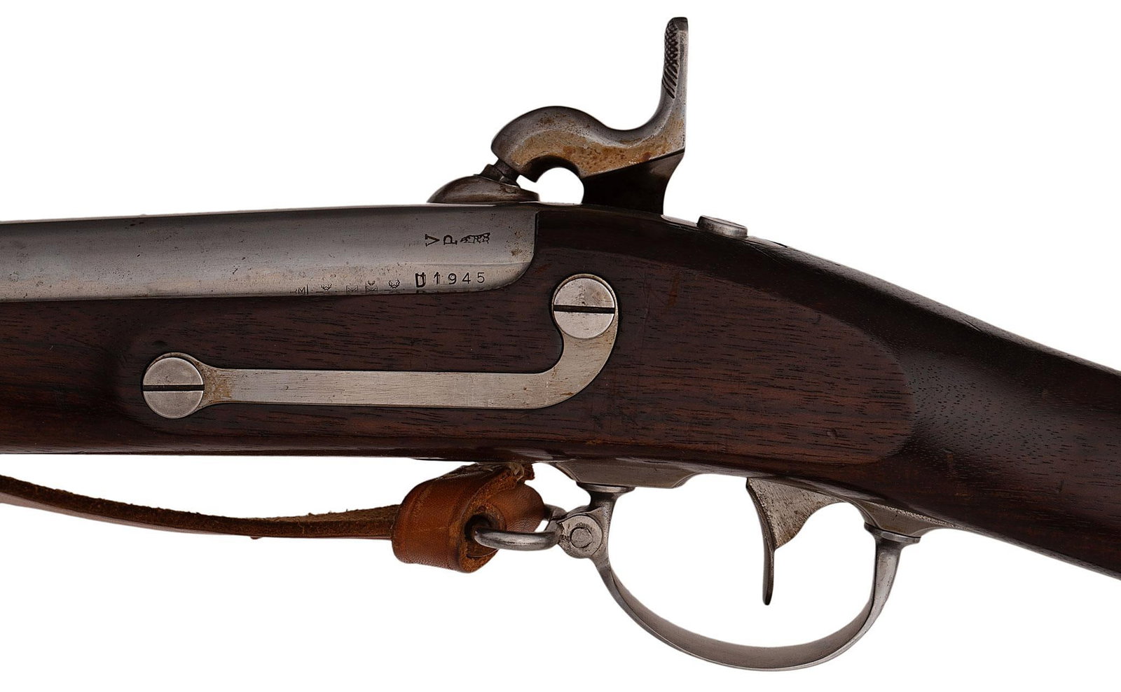 US Springfield Model 1847 Percussion Rifle - 4