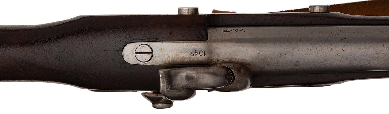 US Springfield Model 1847 Percussion Rifle - 5