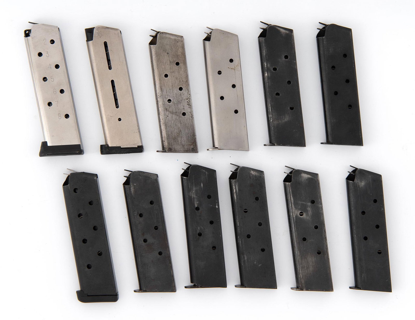Various 1911 .45 Caliber Pistol Magazines (1 of 1)