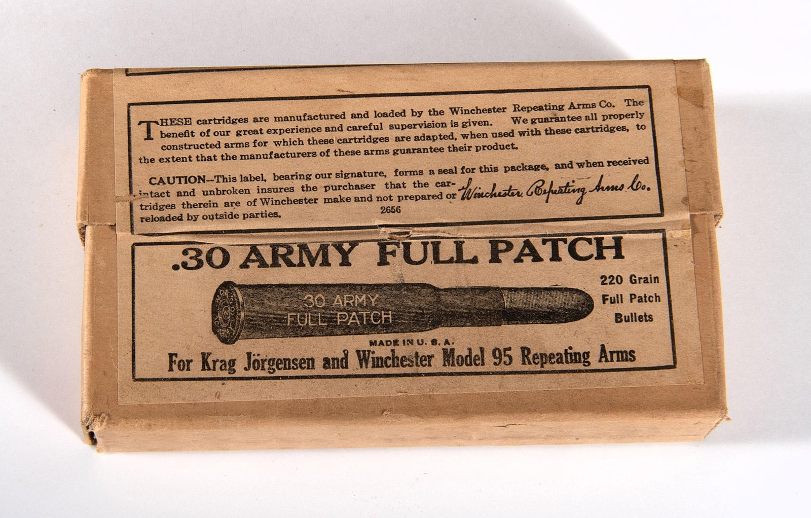 Winchester .30 Army Full Patch Ammunition - 3