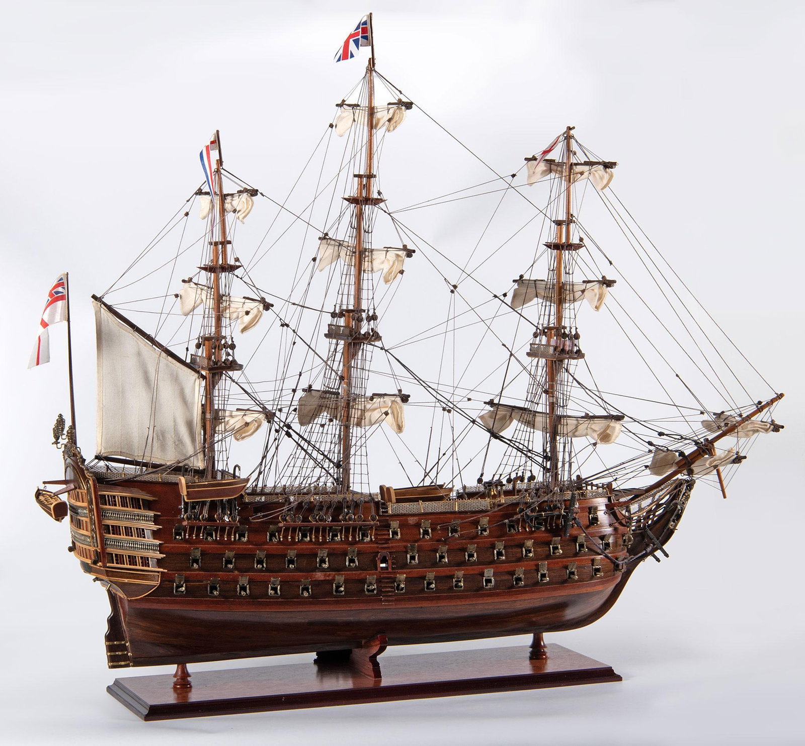 Large Scale H.M.S. Victory Model Ship - 2